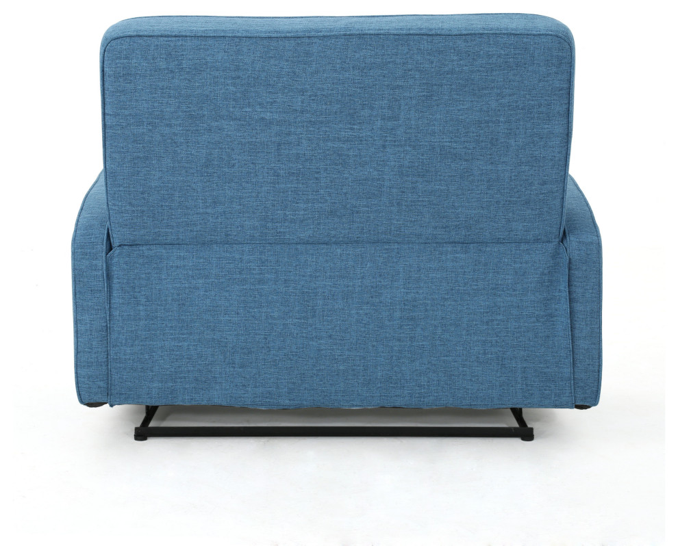 GDF Studio Callade Buttoned Fabric Reclining Loveseat   Transitional   Loveseats   by GDFStudio  Houzz