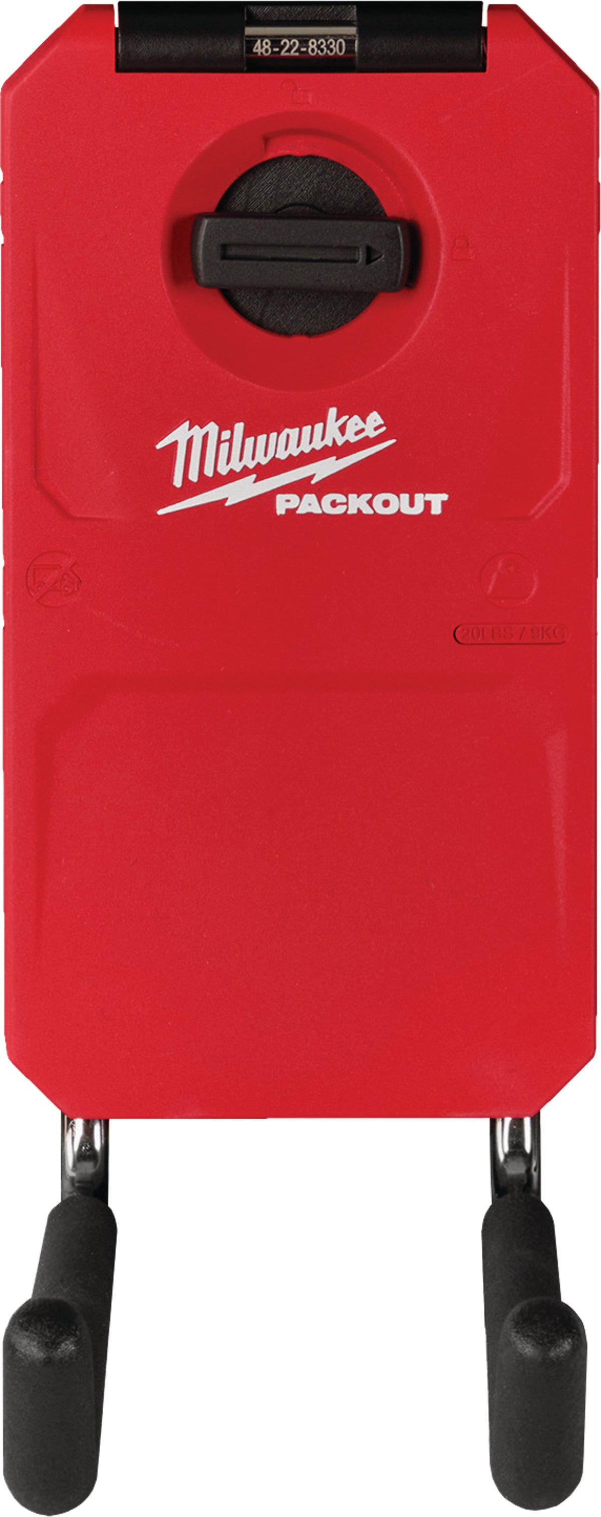 MW PACKOUT 9 In. Straight Storage Hook Red