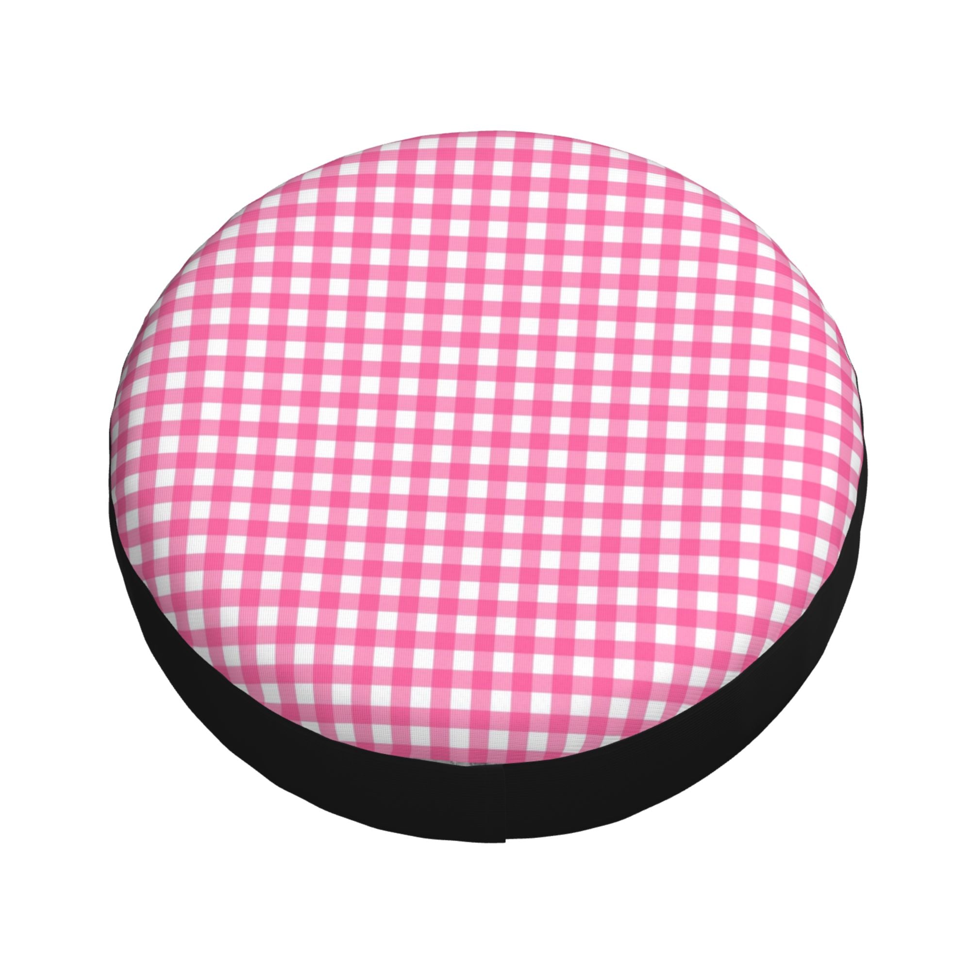 XMXY Checked Gingham Spare Tire Cover，Universal Waterproof Cover for Jeep RV Tire Wheel Protection 16 inch