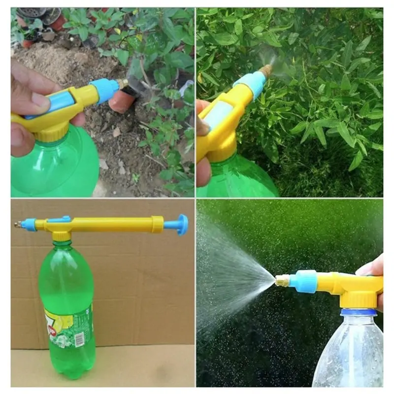 Mini Pressure Sprayer Bottle Manual Push pull Air Pump Pressure Spray Head Watering Disinfection Sprinkler Gardening Supplies