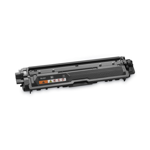 Brother TN221BK Toner， 2，500 Page-Yield， Black