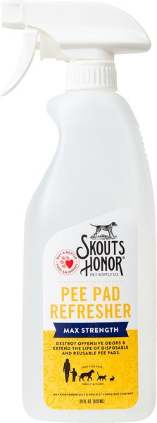 Skout's Honor Dog Pee Pad Refresher Spray， 28-oz bottle