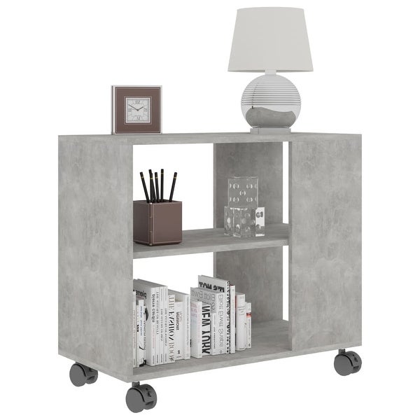 Side Table Concrete Gray 27.6