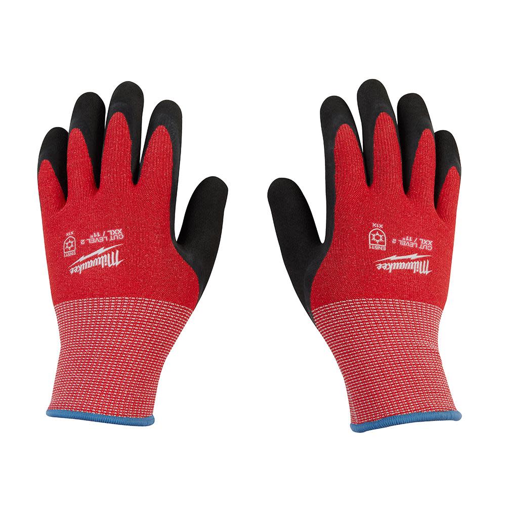 12-Pack Cut Level 2 Winter Dipped Gloves XLXL ;