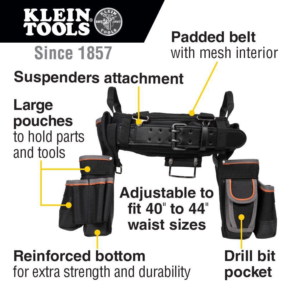 Klein Tools Tradesman Pro Elect's Tool Belt XL 55429 from Klein Tools