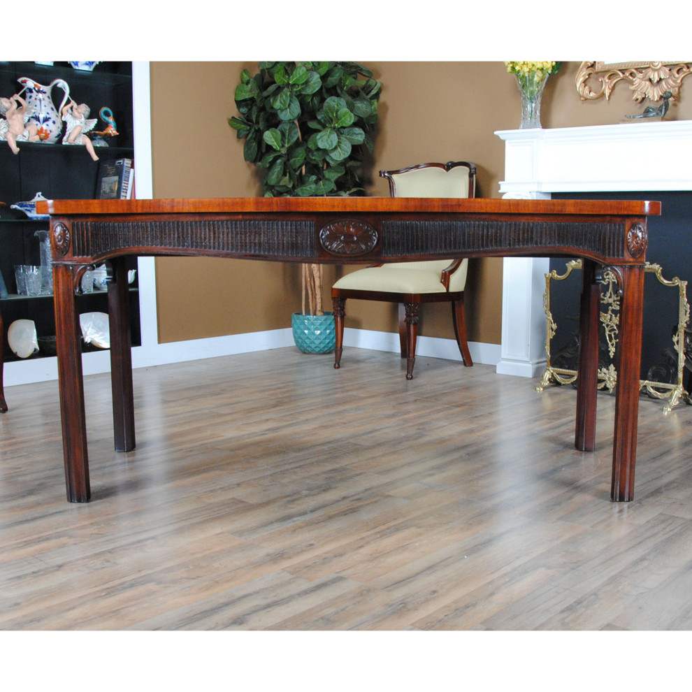 NVIN0277  Niagara Furniture  Vintage Kittinger Mahogany Console   Traditional   Console Tables   by Niagara Furniture  Houzz