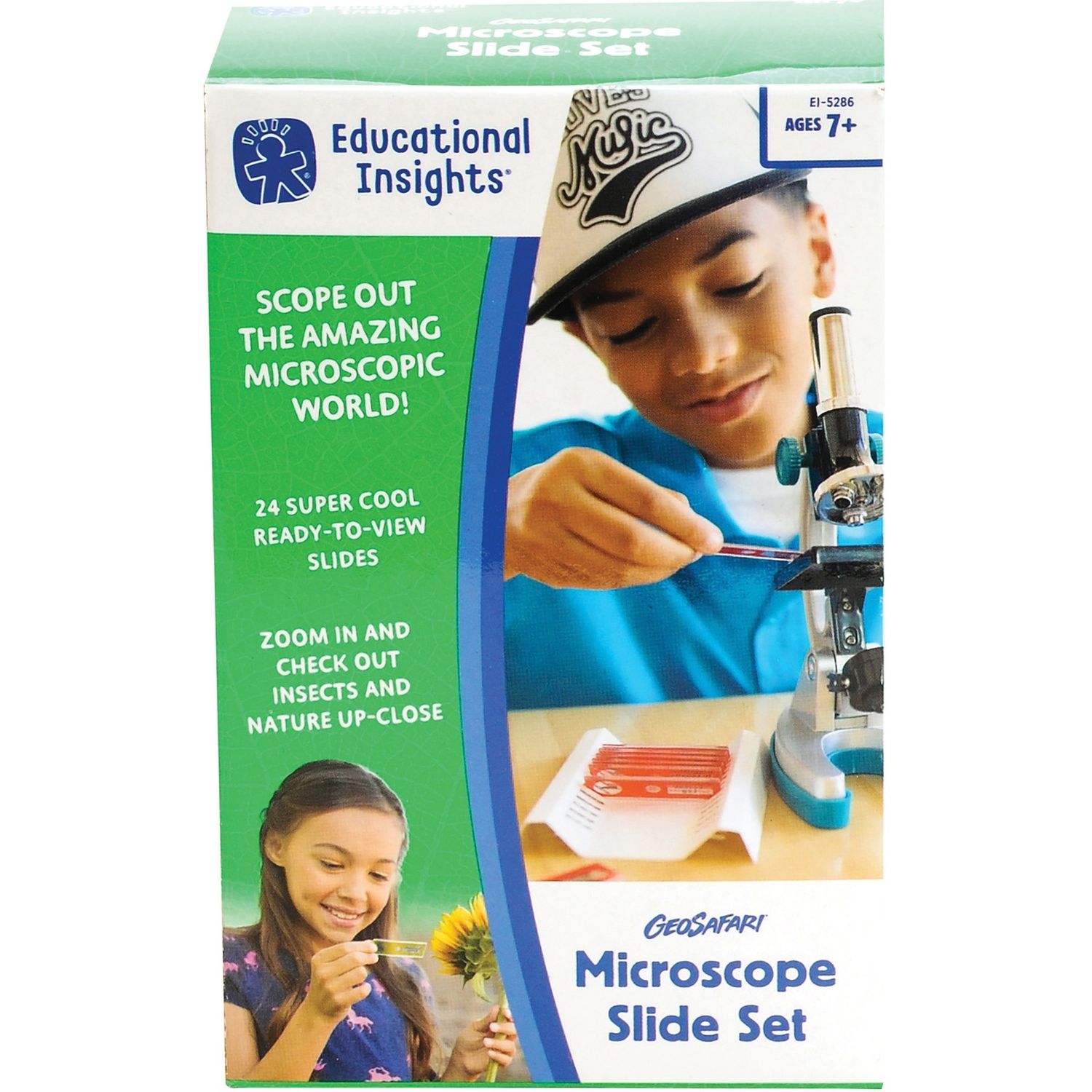 GeoSafari Microscope Slide Set by Educational Insights EII5286