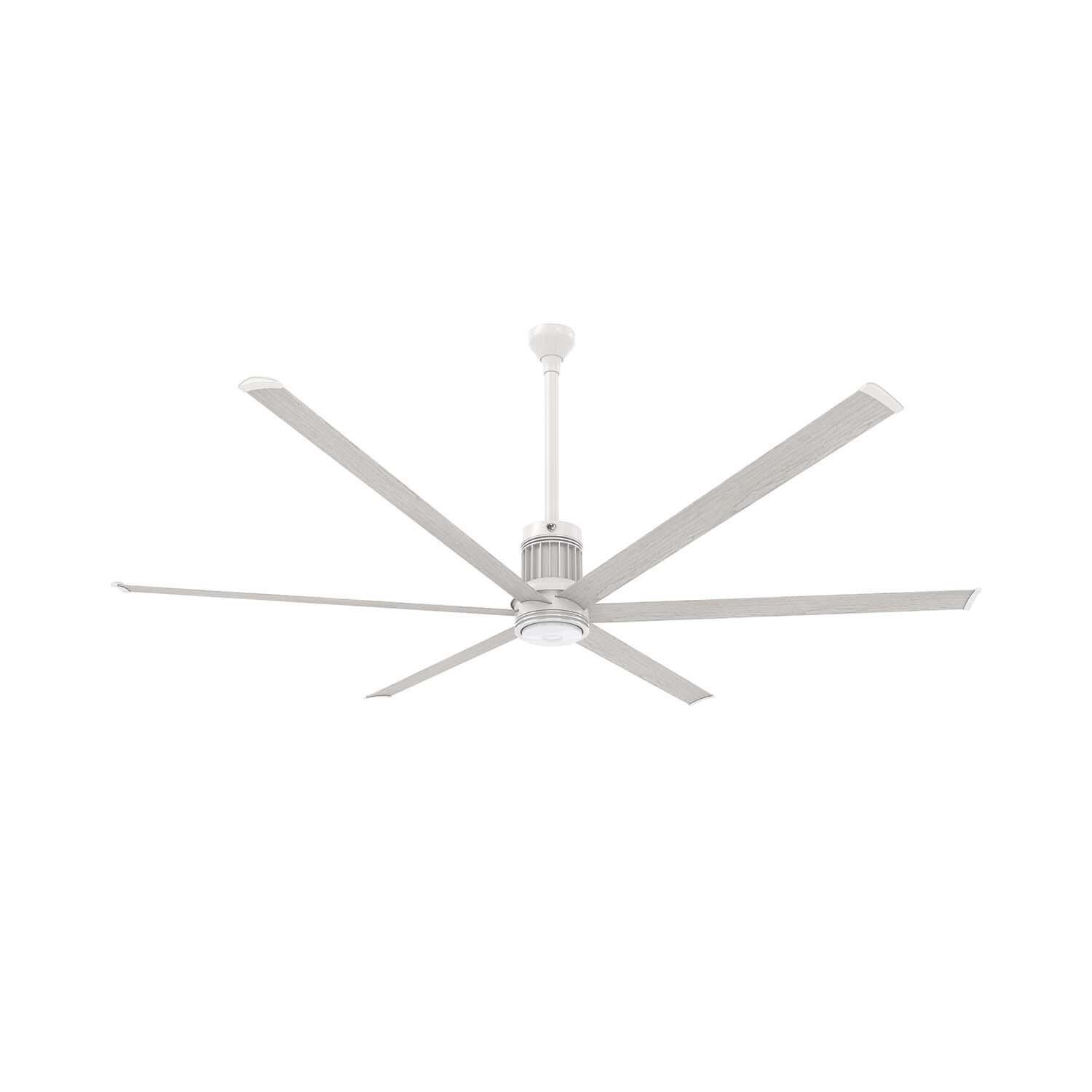 96-Inch i6 Ceiling Fan Universal Mount W/24-Inch Ext Tube and LED Driftwood by Big Ass Fans