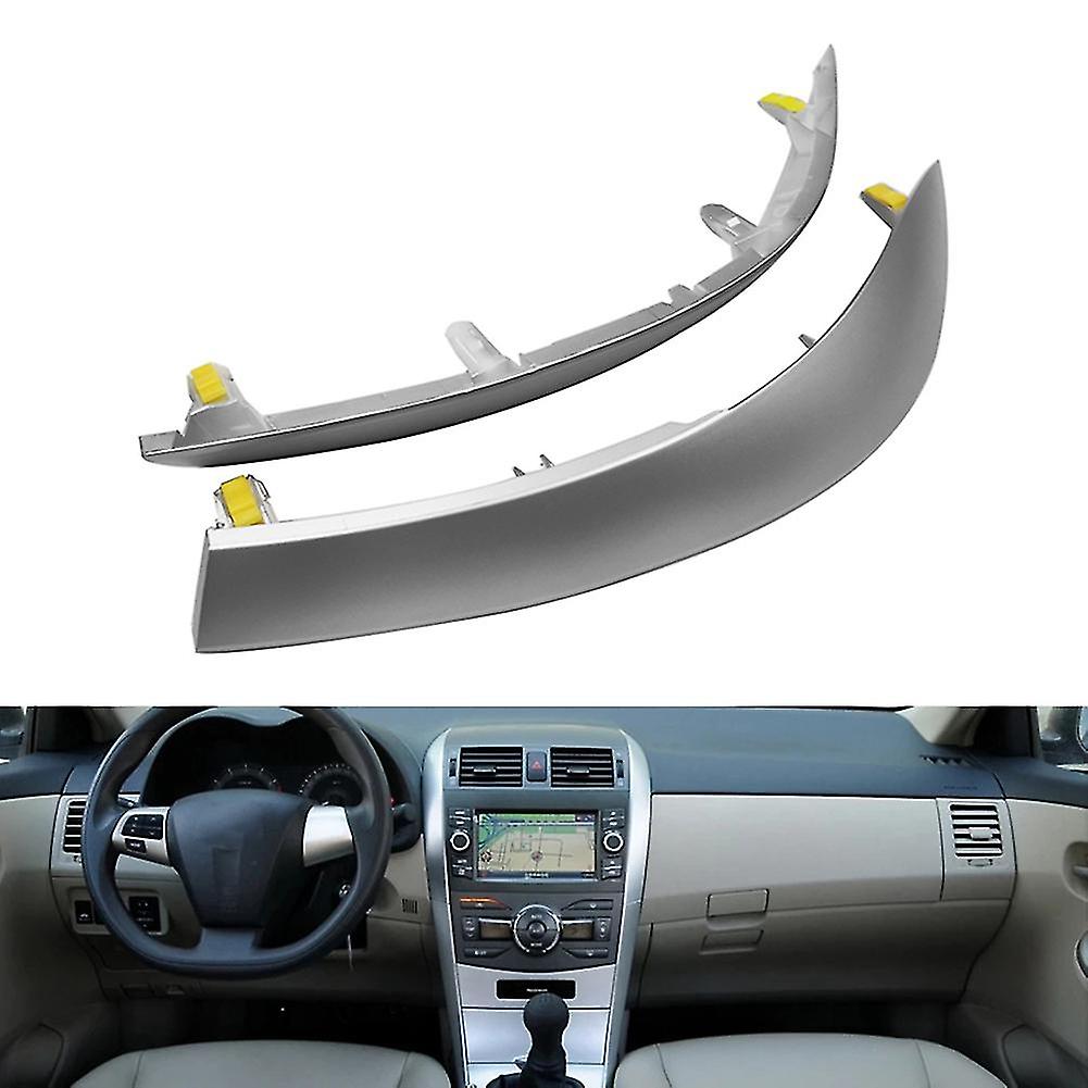 55436-12040 Left Upper Side Central Dashboard Trim Strip For Corolla 07-13 A/c Vent Outlet Frame Tr