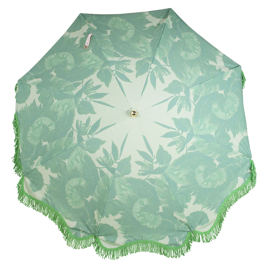 Patio & Beach umbrella floral pistachio