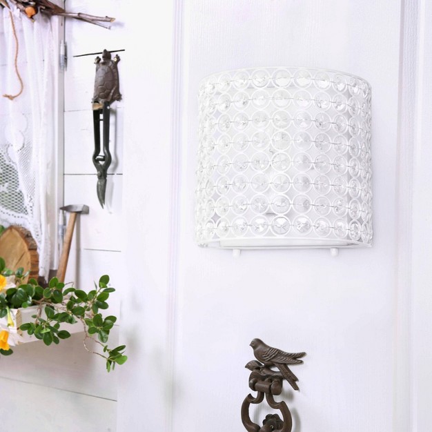 Modern Contemporary Crystal And Metal Wall Sconce Lalia Home