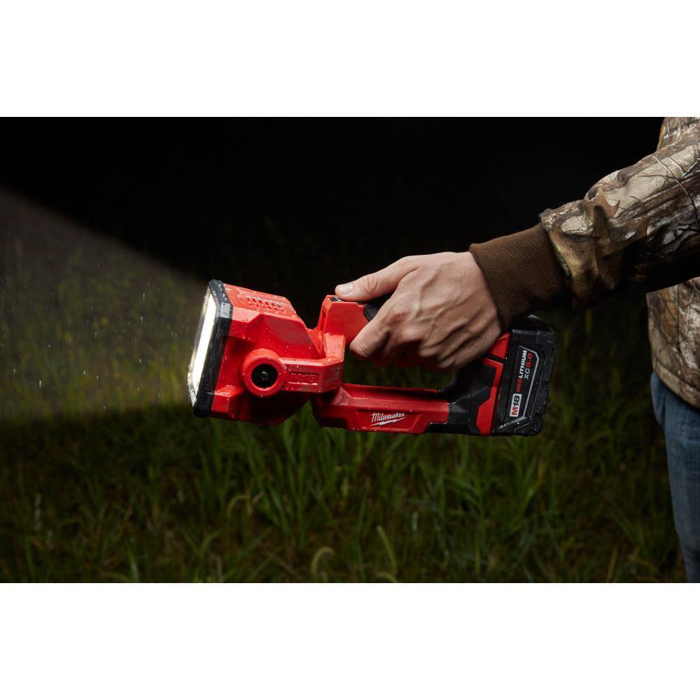 MW M18 18-Volt 1250 Lumens Lithium-Ion Cordless Search Light (Tool-Only) 2354-20