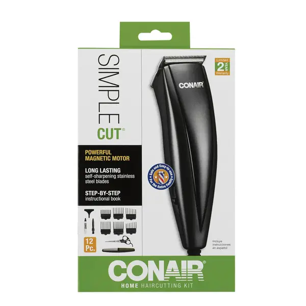 Conair Simple Cut 12-Piece Haircut Kit