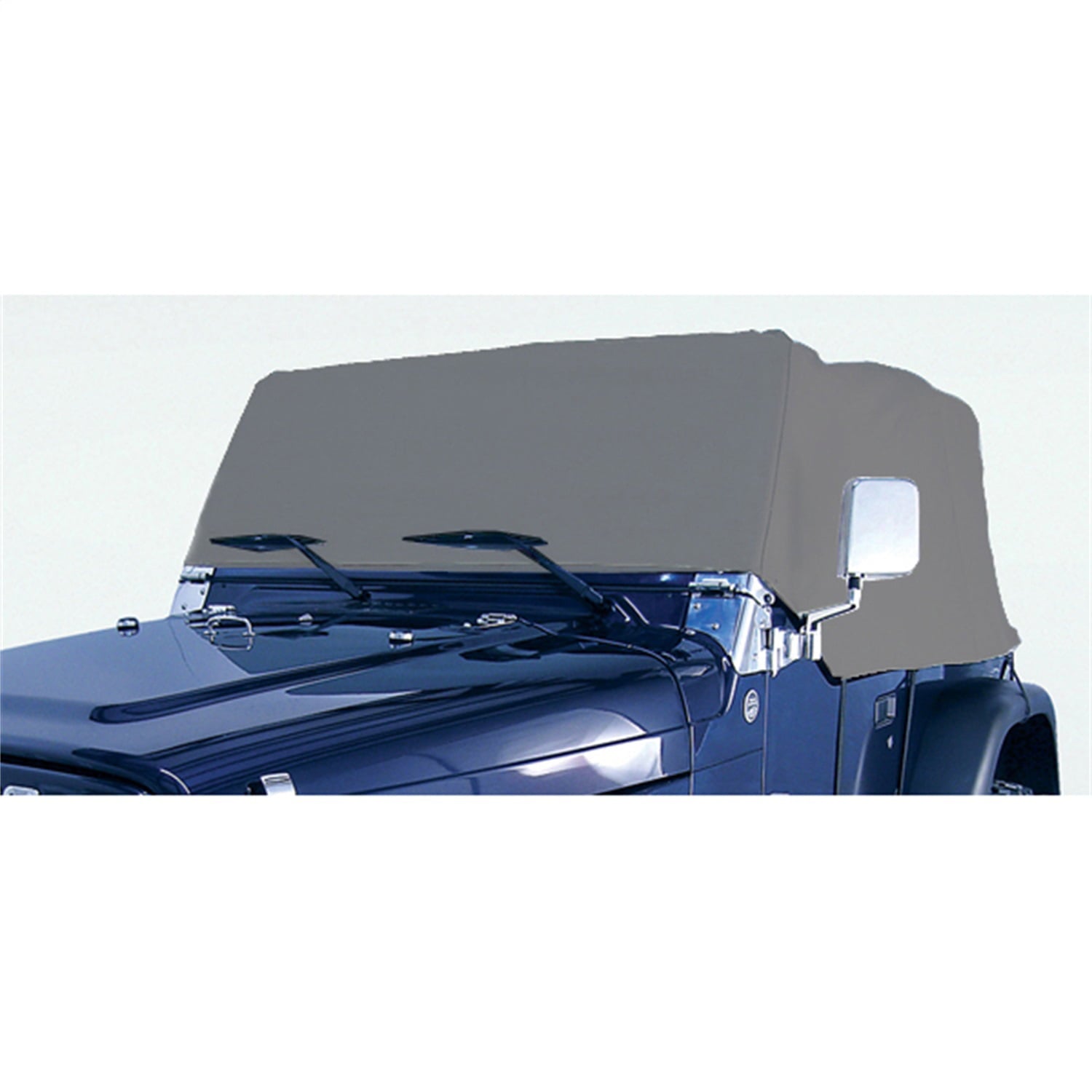 Rugged Ridge 13321.01 Weather-Lite Cab Cover; 76-06 Jeep CJ/Wrangler YJ/TJ