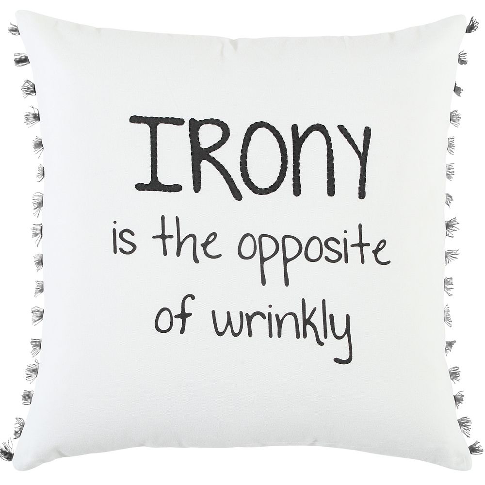 Rizzy Home Florence Throw Pillow