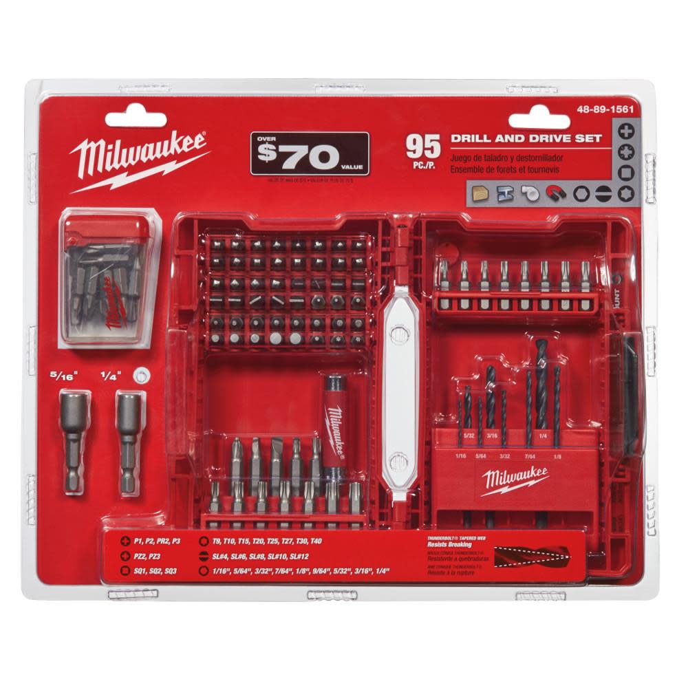 95-Piece S2 Drill and Drive Kit ;