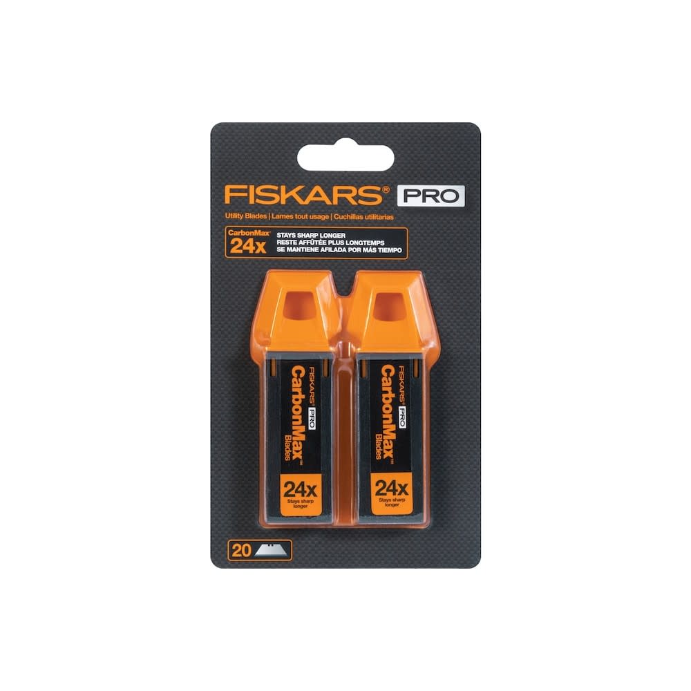 Fiskars Pro CarbonMax 3/4 Utility Blades  20pk