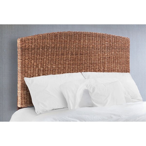 Nusa Woven Banana Leaf Headboard - - 34427105