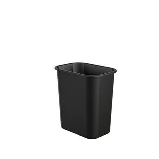 Suncast Commercial 3 Gal. Black Plastic Trash Can (12-Pack) TCIND312