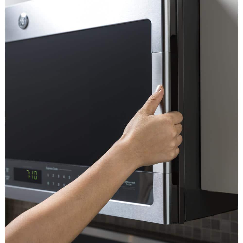 GE Profile Profile 21 cu ft Over the Range Microwave in Stainless Steel with Sensor Cooking