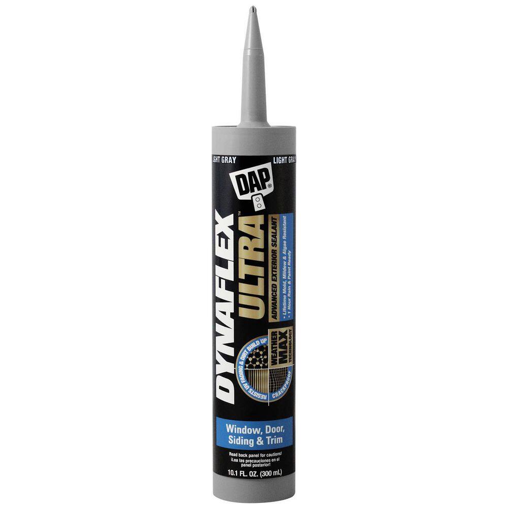 DAP DYNAFLEX Ultra 10.1 oz. Gray Advanced Exterior Window Door and Siding Sealant 18219