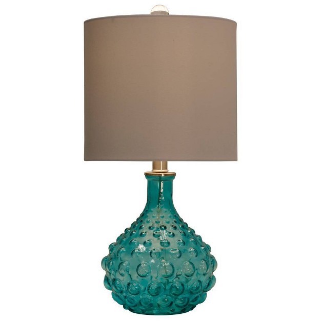 Table Lamp Light Blue Finish Stylecraft