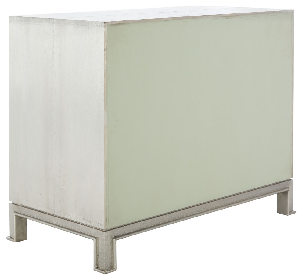 Safavieh Couture Antonella Metal Chest   Mediterranean   Accent Chests And Cabinets   by Safavieh  Houzz