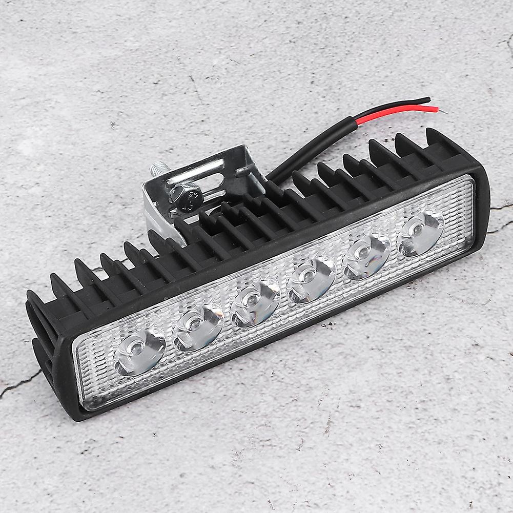 18w 800lm Work Light 6led Fog Lamp Bar For Motorcycle Off Road Car Truck