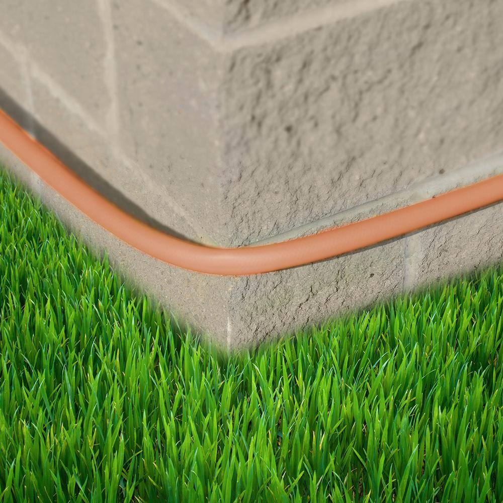 Flexzilla 58 in. x 50 ft. 34-11.5 GHT Fittings Colors Garden Hose with SwivelGrip Connections in Red Clay HFZC550TCS