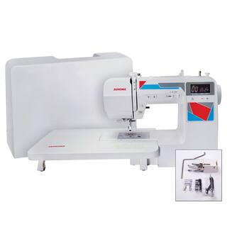 Janome MOD-100Q Quilting and Sewing Machine with Bonus Quilting Accessories 00181100DCQ