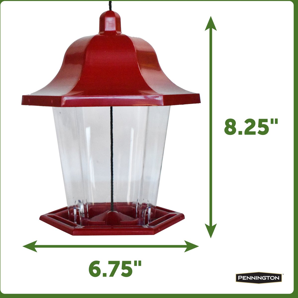 Pennington Songbird Lantern Bird Feeder