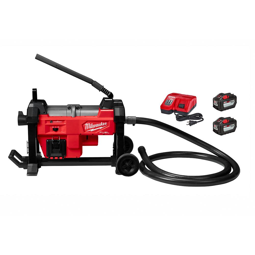 Milwaukee M18 FUEL Sewer Sectional Machine with Cable Drive Kit 2871-22 from Milwaukee