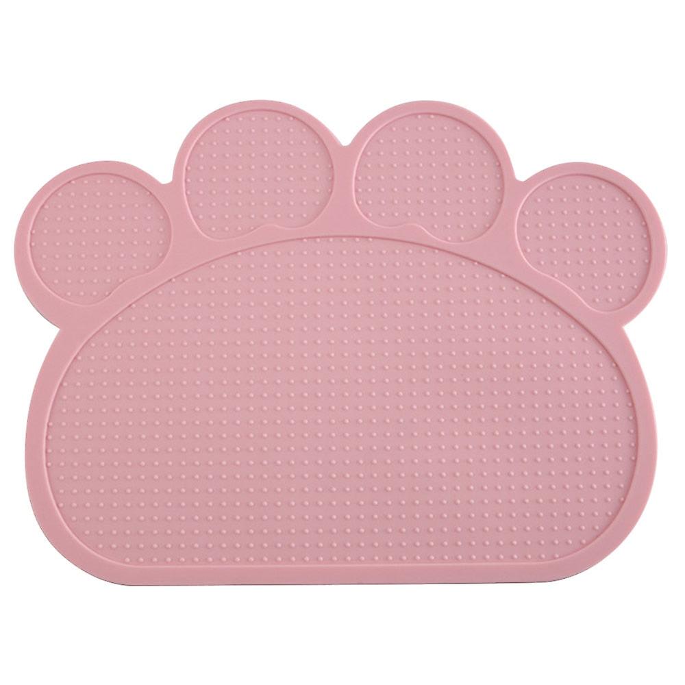 Silicone waterproof pet food mat