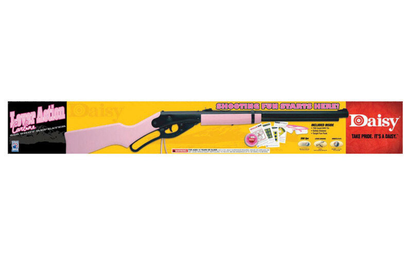 PINK BB GUN SHOOTING KIT