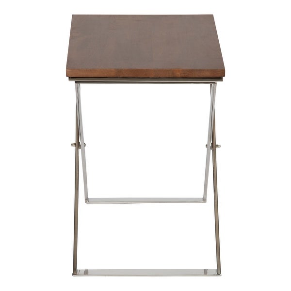 Kate and Laurel Laraway Folding Side Table