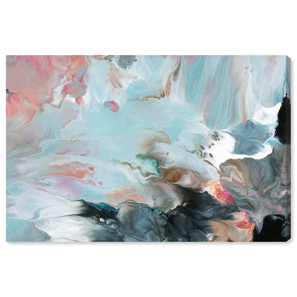 Oliver Gal 'Dreaming in Colors' Abstract Wall Art Canvas Print   Blue  Pink