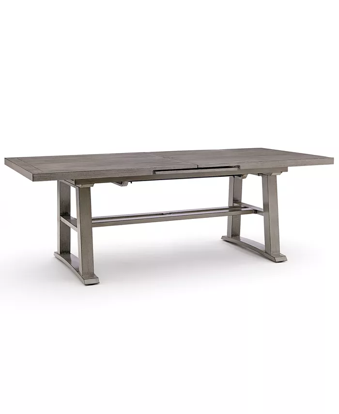 Agio Wayland Aluminum 87 x 40 (extends to 110) Outdoor Extension Dining Table