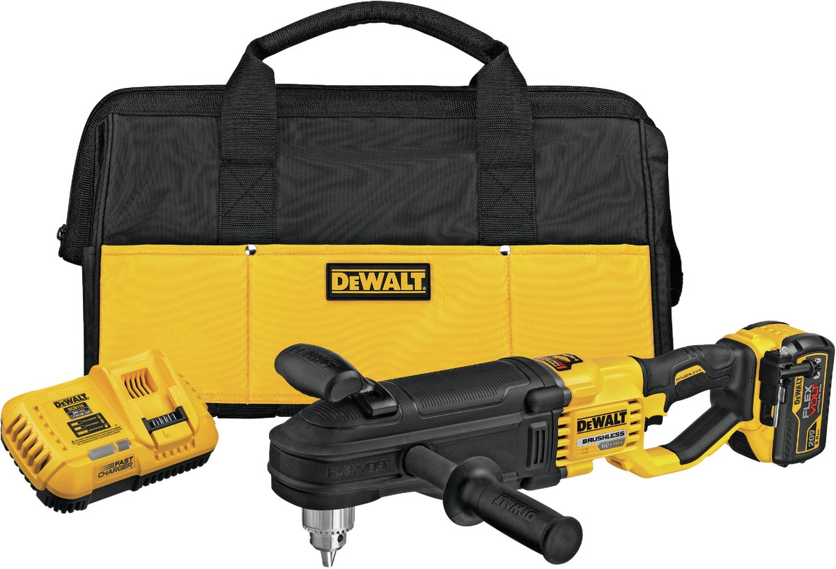 DW 60V MAX Lithium-Ion Brushless In-Line Studamp Joist Cordless Drill Kit