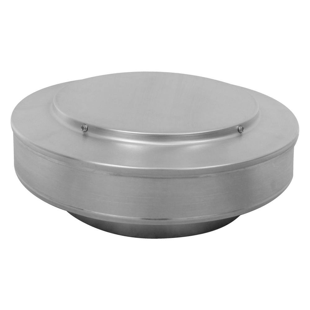 Active Ventilation 10 in. Dia. Aluminum Vent Pipe Cap in Mill Finish VPC-10