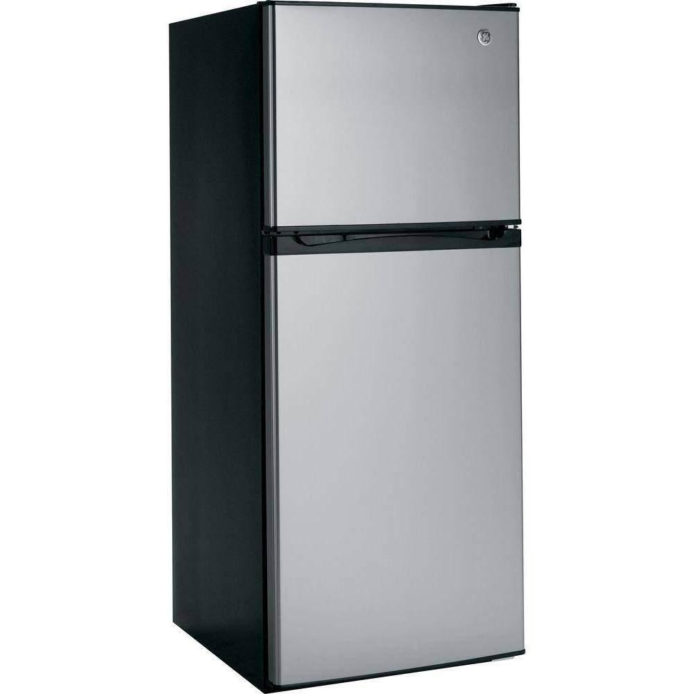 GE 11.6 cu. ft. Top Freezer Refrigerator in Stainless Steel ENERGY STAR GPE12FSKSB