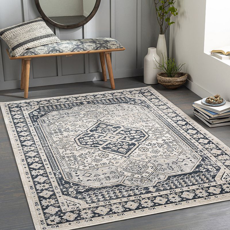 Decor 140 Abbracci Traditional Washable Area Rug