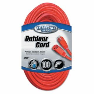 Southwire 172 02409 100' 14/3 Sjtw A Red Extcord 3...