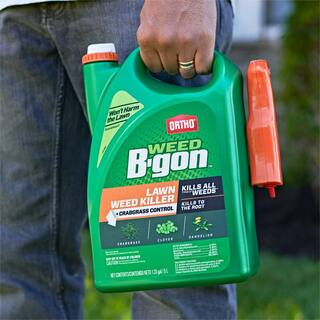 Ortho Weed B-gon 1 gal. Lawn Weed Killer Ready-To-Use plus Crabgrass Control with Trigger Sprayer 042521005