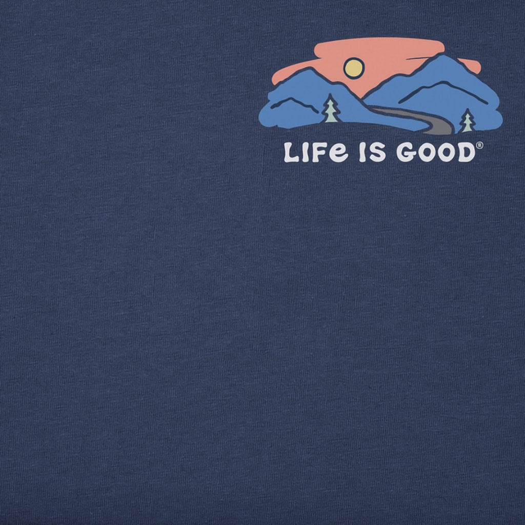 Life Is Good  Women's LIG on the Road Long Sleeve Crusher Tee