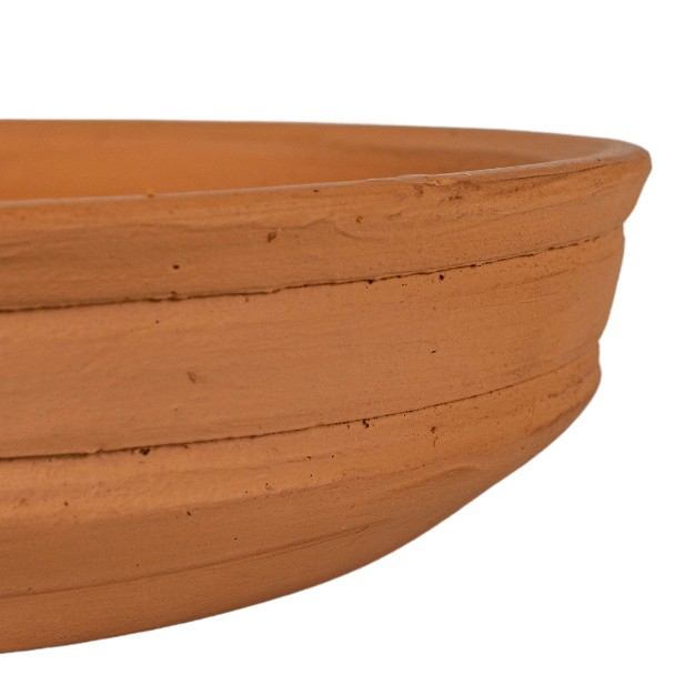 Contoured Terracotta Trinket Tray Foreside Home amp Garden