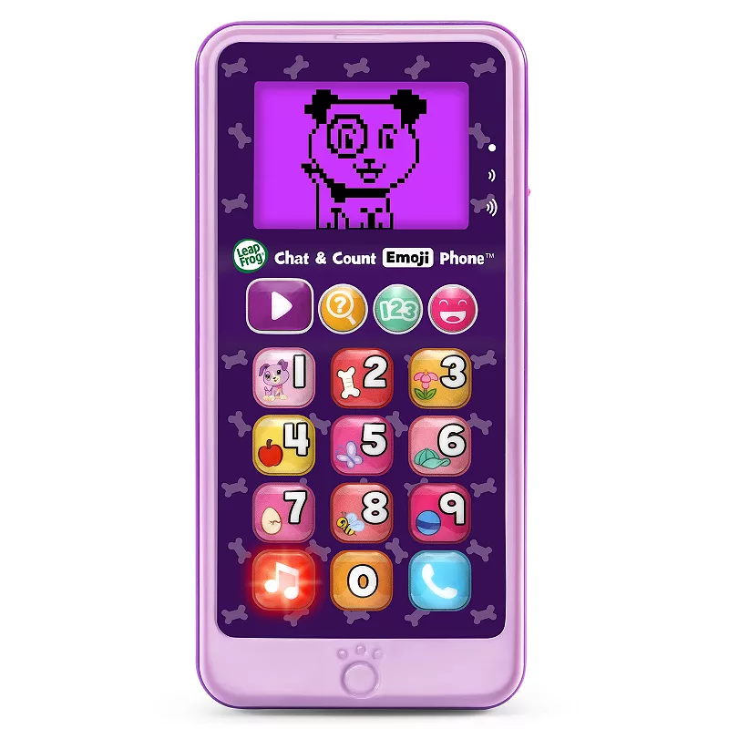 LeapFrog Violet Chat and Count Emoji Phone