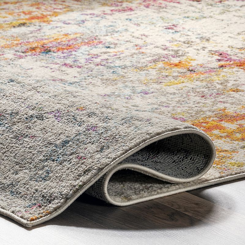 nuLOOM Cezanne Colorful Abstract Area Rug