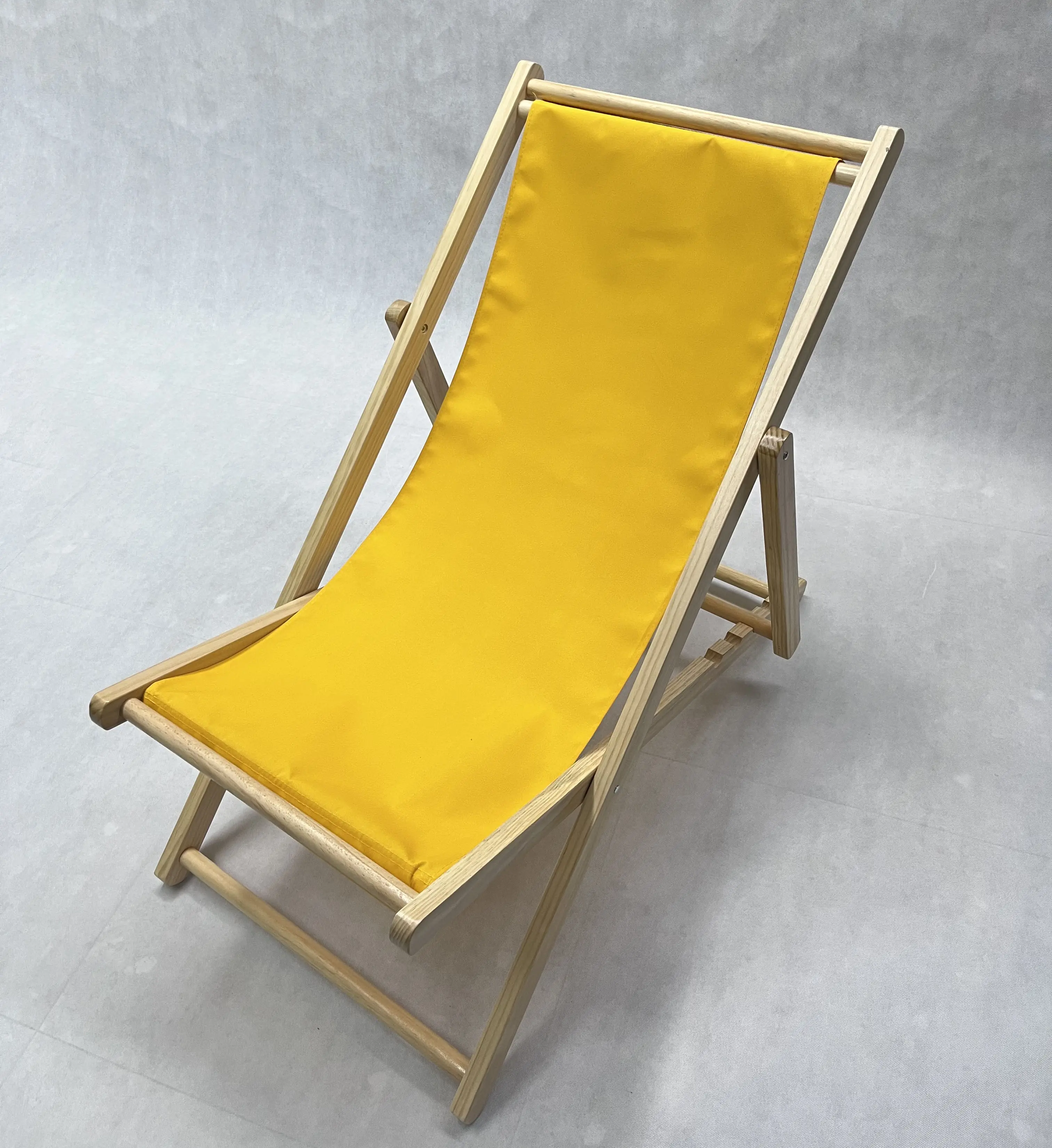 Wholesale Portable Folding Chair Simple Yellow Chair Foldable Camping Wood Folding Chairs For Events