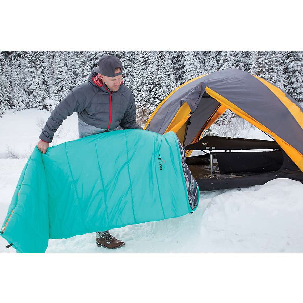 Celsius® Regular -18C/0F Sleeping Bag (Teal) left zip