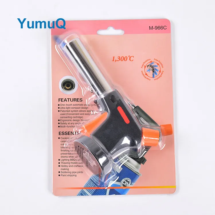 YumuQ ABS + Steel + Copper Portable Piezoelectric Igniter Camping Gas Fire Ignition Lighter For Outdoor